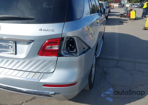 2014 Mercedes-Benz Ml 350 4Matic из США, поврежденный, VIN 4JGDA5HB6EA414723